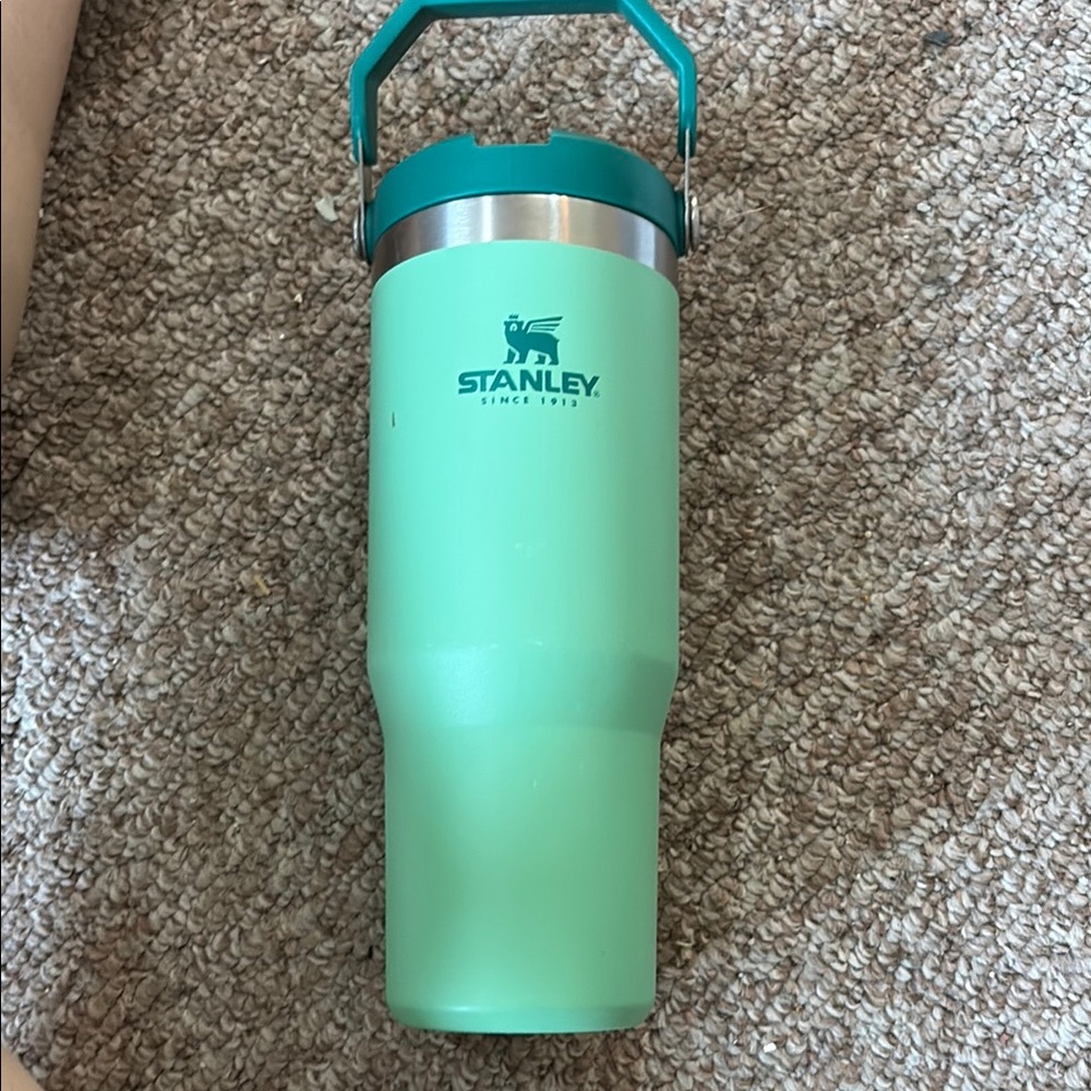 Stanley Mint Green Travel Tumbler